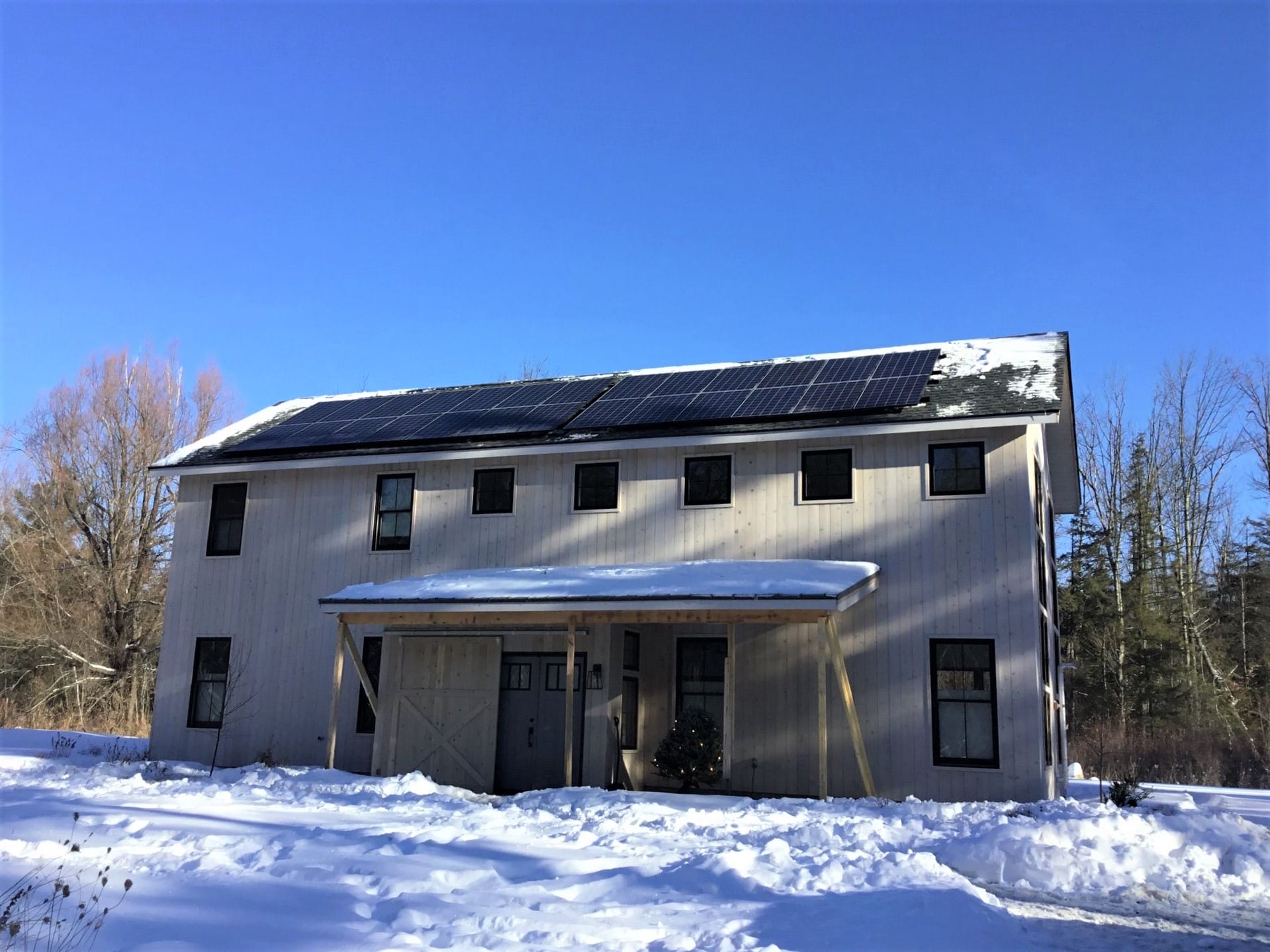 West Road Solar Installation Photo