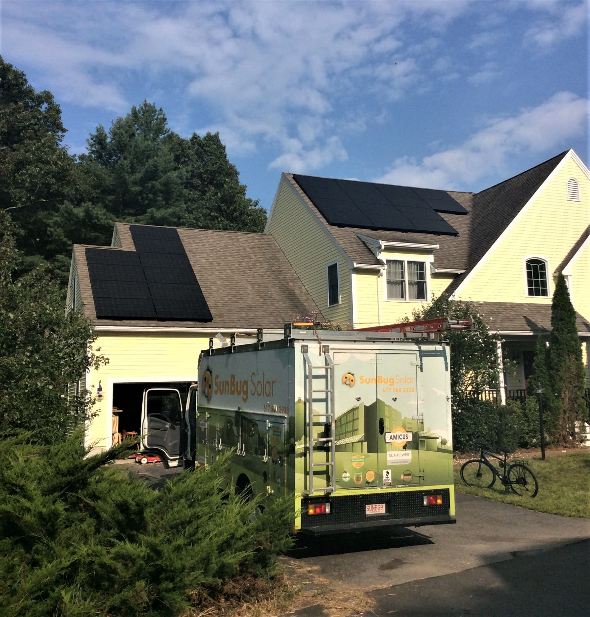 Kendall Road Solar Installation Photo