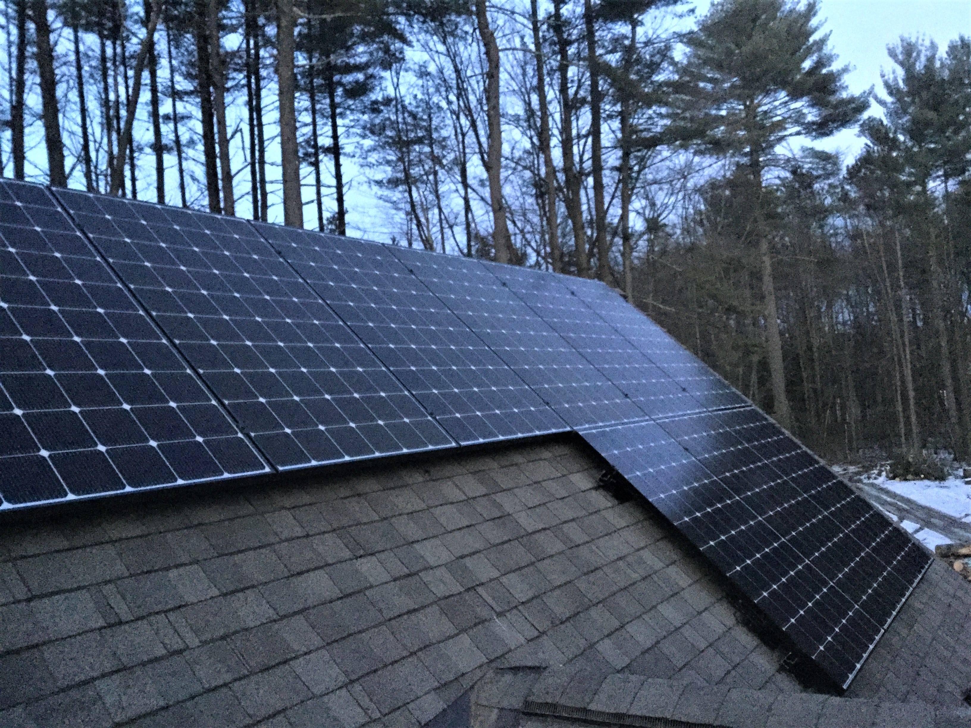 North Plain Road Solar Installation Photo